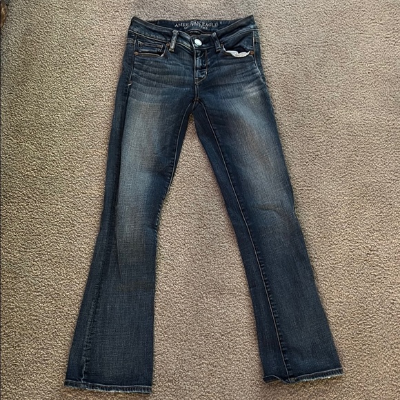 American Eagle Skinny Kick Jeans women’s size 0 Short - Picture 1 of 7